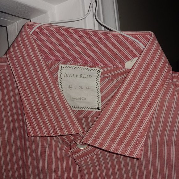 Billy Reid Pink/Salmon - 100% Cotton  - Size Medium - Picture 2 of 8